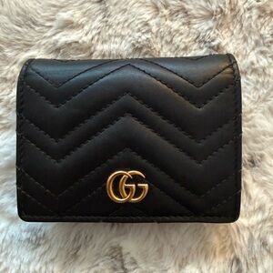 Gucci GG Marmont Quilted Leather Wallet